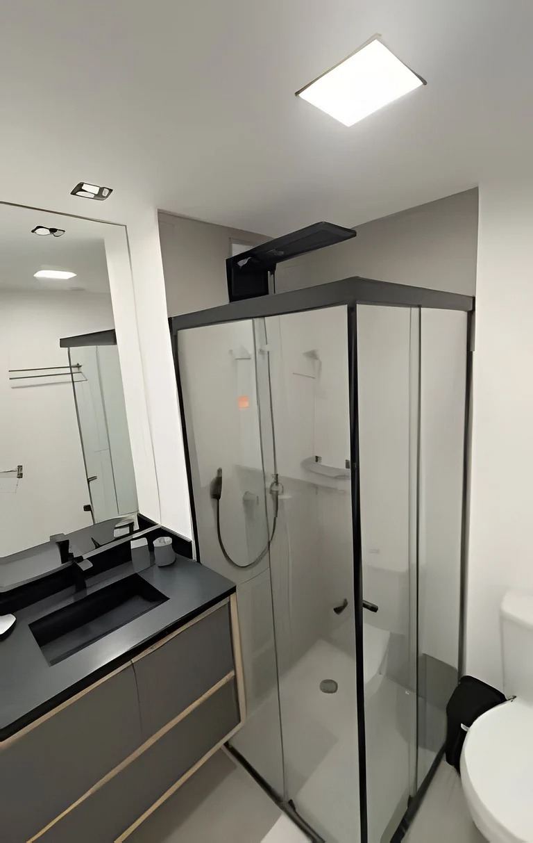 Flat Santa Cecília — Corredor da cozinha